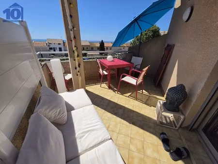 achat appartement 2 pièces 28m² valras plage 34350