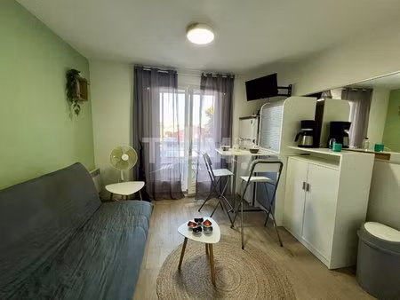 location appartement 1 pièce 18m² sete 34200
