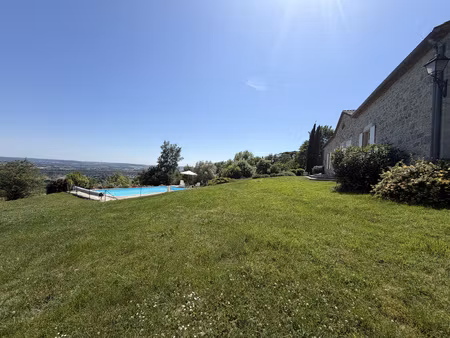 maison 280 m2 avec 6 chambres  garage  piscine  préau de réception et terrain de 12395 m2