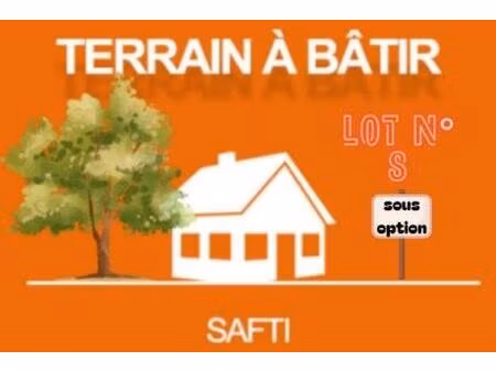 terrain à bâtir viabilisé dans un lotissement