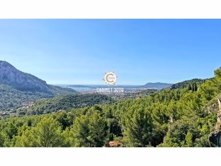 m2207 - le revest les eaux - fontanieu - maison t7 - vue mer - pisicne - terrain