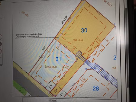 vente terrain 135 m² ginestas (11120)