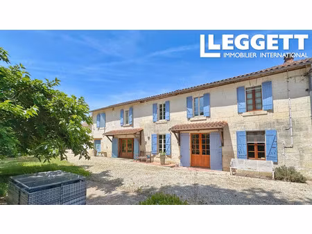 achat maison 15 pièces 280m² aubeterre sur dronne 16390