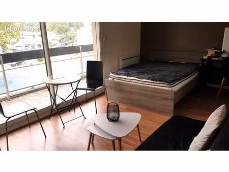studio 26 m² avec balcon  cave et parking
