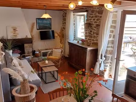 location meublée - maison 75m2 - landéda - septembre à juin