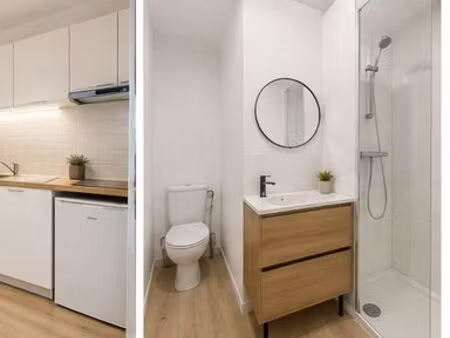 studio meublé neuf – toulouse 31200 – 21 m² – secteur minimes