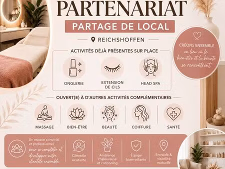 recherche partenariat / partage de local – reichshoffen