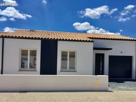 maison de plain-pied à louer – 82 m² avec garage – aigrefeuille-d’aunis