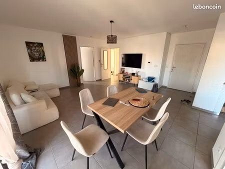t3 terrasse dans résidence sécurisée