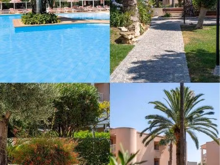 t2 tout compris - piscine - garage fermé - balcon