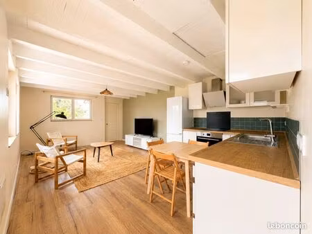 maisonnette t2 meublée 55m² avec terrasse et jardin – saint-michel