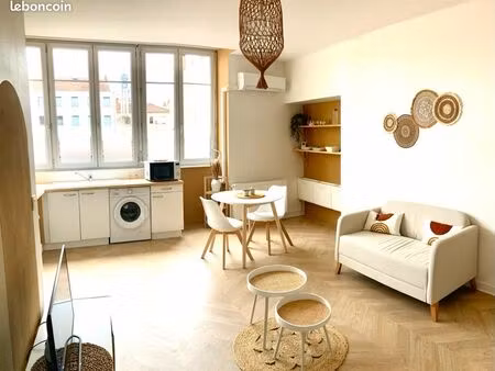 appartement t2 meublé 38 m²