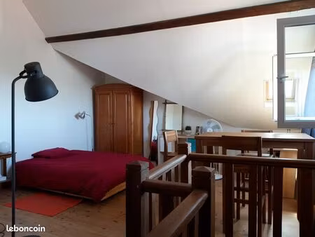 location chambre duplex chez l'habitant pour étudiant-e