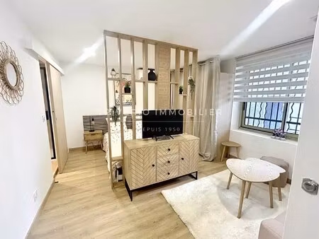 location appartement 1 pièce 24m² cannes 06400