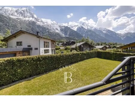 barnes chamonix - proche centre - chalet 4 chambres - magnifique vue mont blanc