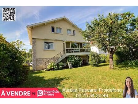 brive - maison 139 m² habitable - 6 chambres/bureaux + garage/atelier avec jardin à 2 pas 
