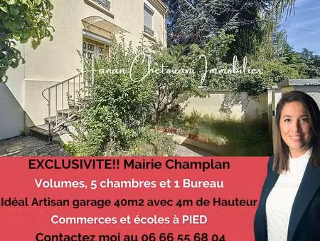 maison familiale 6 chambres ? volumes exceptionnels  dpe c et garage xxl de 40 m2