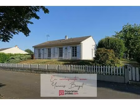 maison sur sous-sol - 3 chambres -terrain de 900 m²