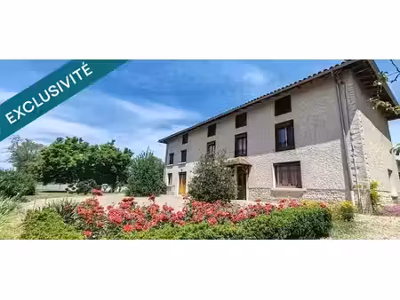 vente maison 9 pièces 249 m² à cras-sur-reyssouze (01340)  299 000 €