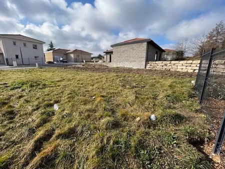 vente terrain roche 38090 - 125000 € - surface privée
