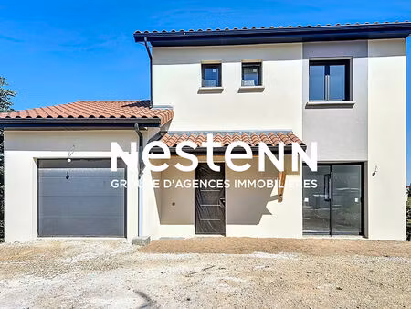 a vendre : maison neuve - 4 chambres - avec garage et terrain - 71000 sennece les macon