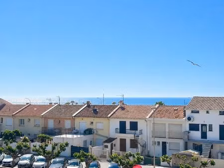 valras-plage – duplex t4/t5 avec vue mer à deux pas de la pla
