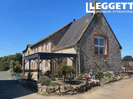 achat maison 8 pièces 240m² la bazoge montpincon 53440