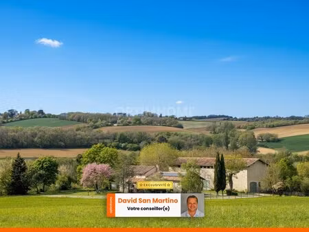 a vendre maison en pierre - dépendances – 1 hectare – 32700 castéra-lectourois  gers