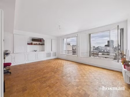 appartement traversant 3 pièces - 83 m² - vue dégagée - avec box - rue auguste perret ...