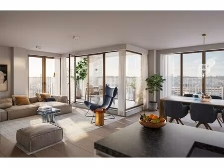 appartement te koop in evere met 2 slaapkamers