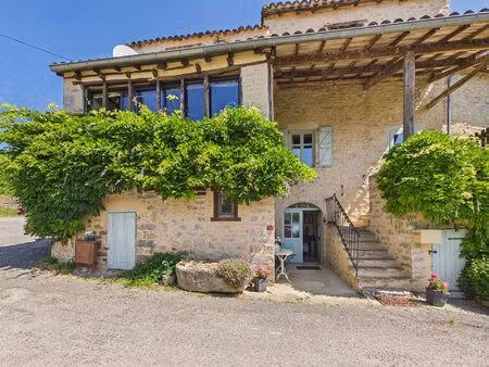 secteur tarn-et-garonne. maison de village bien équipée avec de bonnes pièces et un jardin