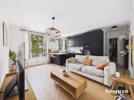 appartement 2 pièces de 45 m² avec cave – boulevard jean jaurès  boulogne-billancourt