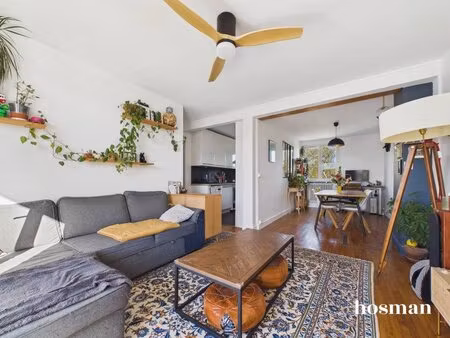 magnifique appartement t3 de 60 47m² - traversant avec balcon  cave et parking boxé - rue.