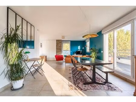 exclusivité - appartement t5 119m2 et rooftop - lyon 9
