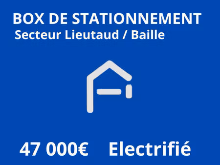 box électrifié secteur lieutaud / baille