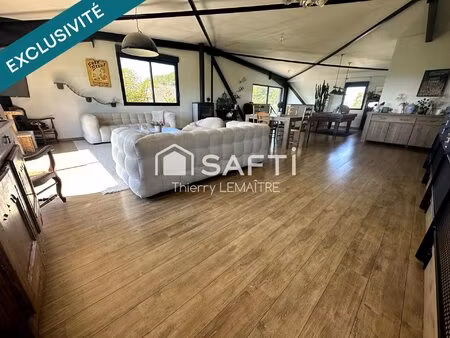 loft lumineux avec vue dégagée  à trois kilomètres de wissant.