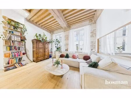 coup de coeur appartement t2 bis rénové de 54 53 m2 carrez (60 26 m2 au sol) - rue pierre.
