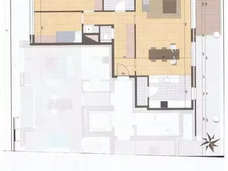 appartement 2 ch. ottignies  classe énergétique a