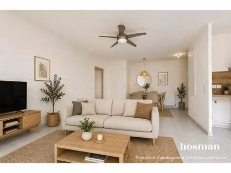 appartement de 3 pièces de 70 1m² avec balcon et garage - limite lyon 3 - villeurbanne