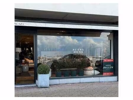 propriété commerciale sur la digue au zoute