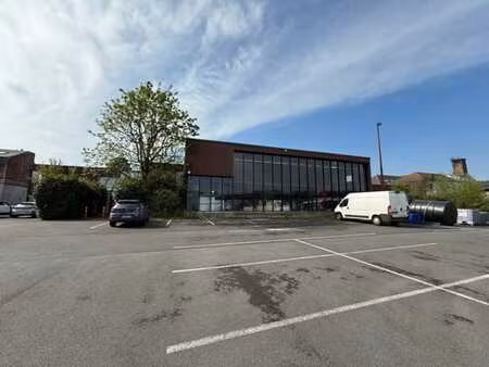 bureaux + entrepôt à vendre charleroi  emplacement top