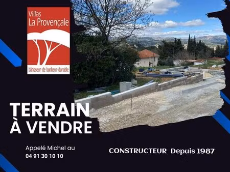 terrain 444 m² allauch