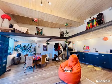 appartement t2 atypique entièrement rénové – 60 m²