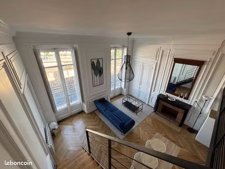 t1 bis meublé lyon 1er - 66m²