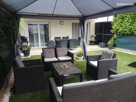 t2 46 25 m2 avec terrasse et jardin 62m2+parking+garage privatif