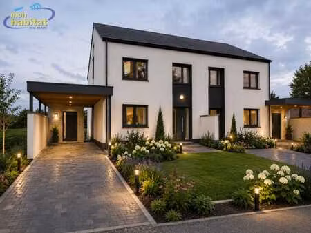villa jumelée 3 façades à personnaliser selon vos envies !