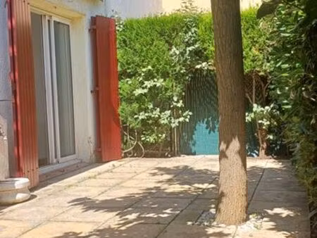 t2 27m² rez-de-jardin + dépendance 7m²