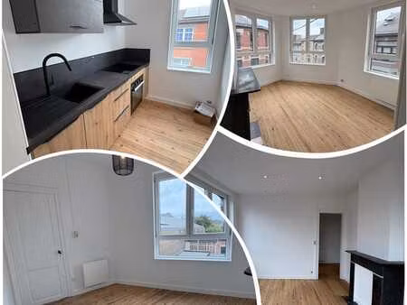 appartement 1 ch à visé  cuisine moderne  parquet