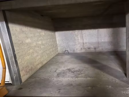 parking sous terrain rue bagnolet paris