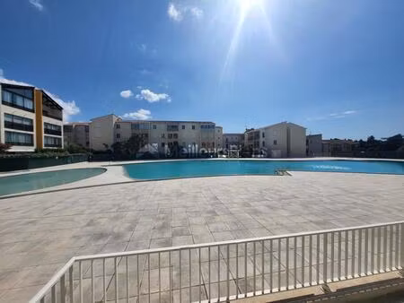 appartement 2pièces dans résidence sécurisée avec piscine